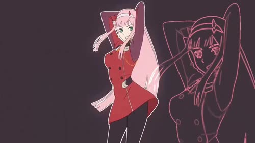 zero two dance darling in the franxx desktop wallpaper 