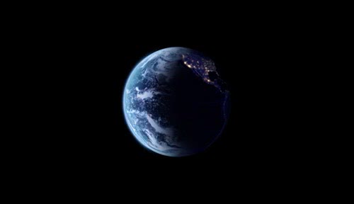 spinning earth