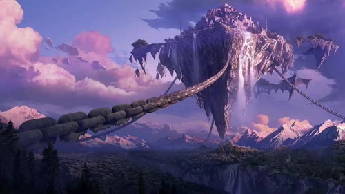Floating city island