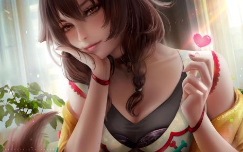 比心妲己3840x2400