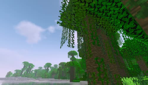 [Minecraft]树、沙滩
