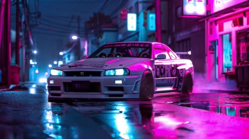 Nissan GTR live wallpaper