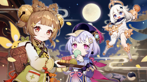 原神 中秋节贺图