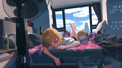 卧室的女孩lm