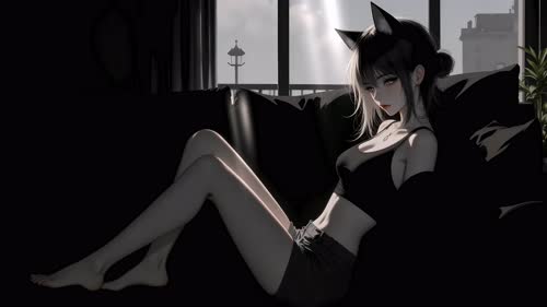 猫耳少女-2k静态