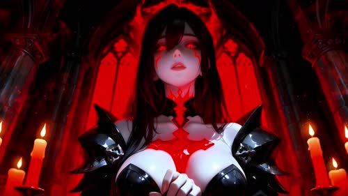 恶魔女王动态壁纸