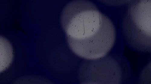 4k Dark Rain Window