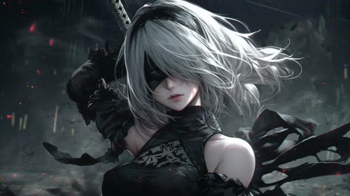 【4k】2B小姐姐
