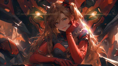 红发美女