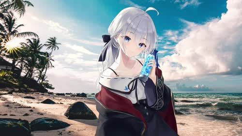 沙滩风景