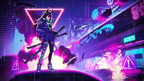 霓虹武士- 头号玩家社